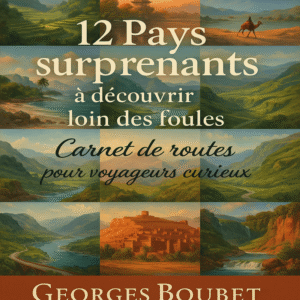 couverture-ebook-voyage.jpg" alt="Couverture de l’ebook Carnet de routes pour voyageurs curieux – voyage hors des sentiers battus dans 12 pays méconnus"