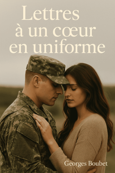 couverture Lettres à un cœur en uniforme – roman épistolaire amour guerre