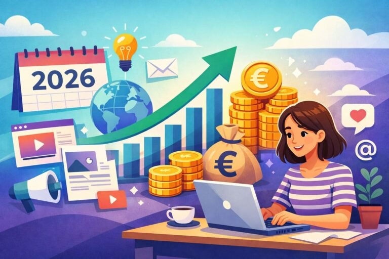 Vivre de son blog en 2026 : méthode rentable