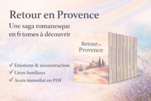 Retour en Provence : saga romanesque en 6 tomes à découvrir