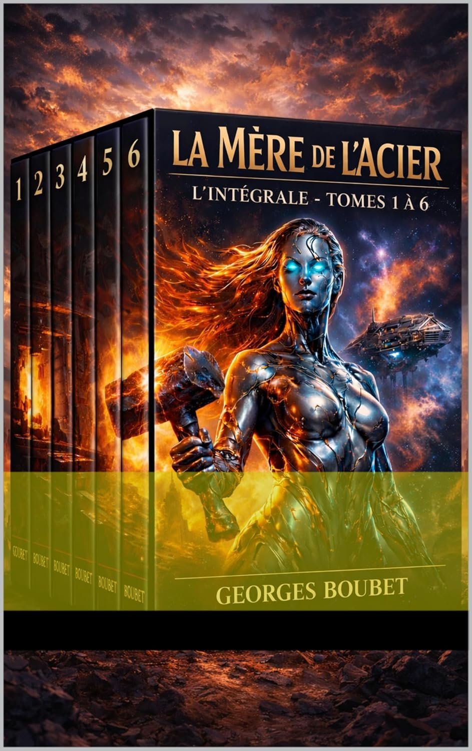 La Mère de l'Acier: L'Intégrale des Six Tomes : Une Épopée entre Fer et Humanité