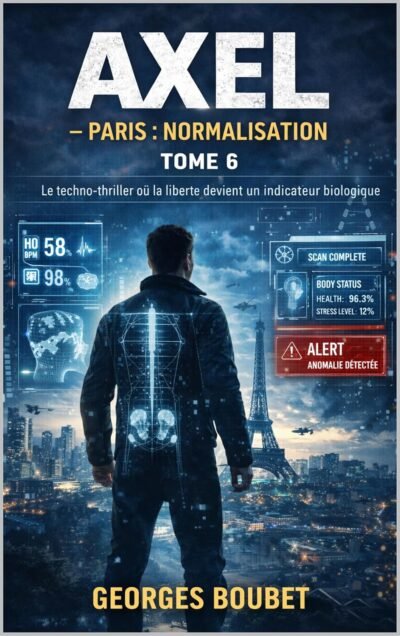 81lAC+v8pbL._SL1500_ Tome 6 de la saga AXEL : la suite de Normalisation, tensions et choix irréversibles. Roman techno-thriller en PDF sur EbookCluster.