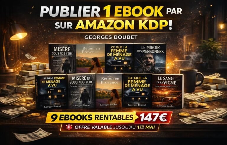 Le catalogue de Georges Boubet propose une diversité d’émotions et de tensions narratives.